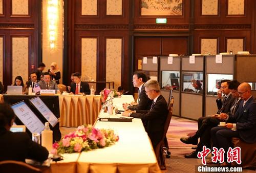 第三届中国香港——东盟经贸部长会议在曼谷举行