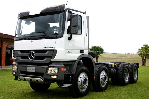新款奔驰actros重卡全面登陆中国市场