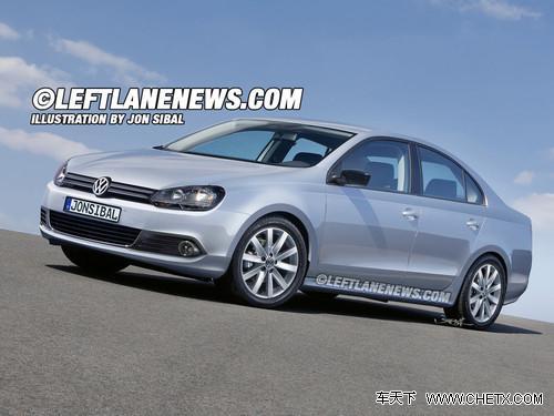 高尔夫灵魂附体 2011款大众捷达合成图