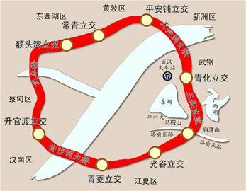 "补上最后一块拼图" 武汉三环线画圆通车