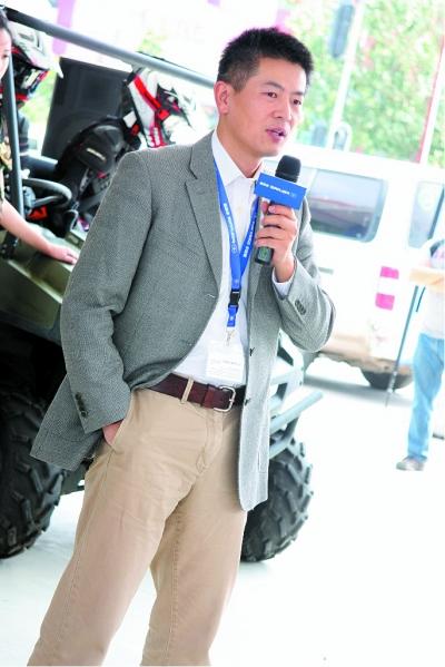 美国北极星亚洲区总经理周云飞谈全地形车