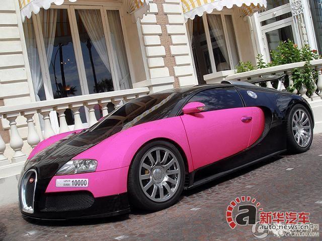 "粉"可爱 豪车也装嫩 粉嫩超跑集中营(4)