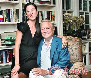 82岁"金融大鳄"索罗斯 三婚要娶40岁混血娇娘