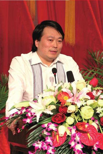 张国庆在宣讲中.宣传部供图