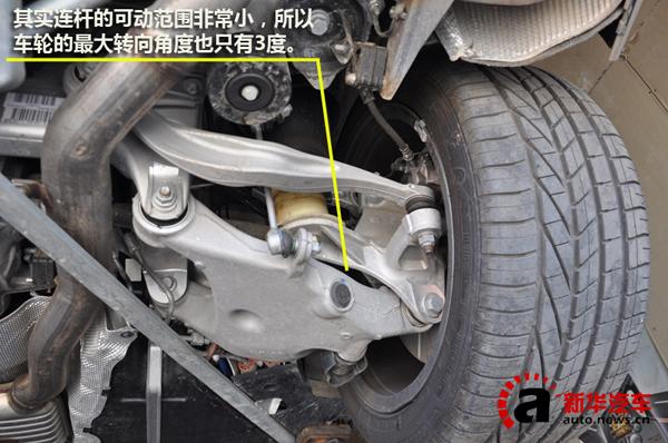 浅谈宝马后轮主动转向技术