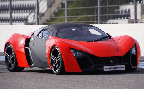 俄罗斯新跑车marussia b2 3.8s内可破百