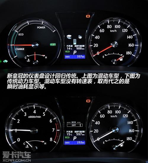 高调换脸/增混动 新丰田皇冠官图解析(2)