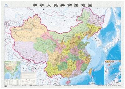 如今中国地图出版社独家最新推出的新编竖版中国地图,让这个问题变得