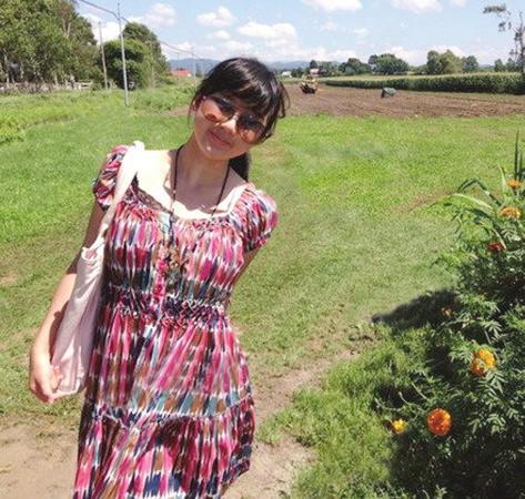 孟非15岁女儿孟星亚曝光:穿花裙漂亮乖巧(图)