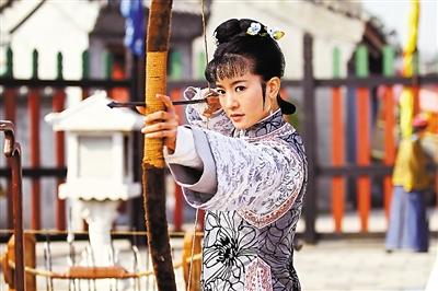 李晟在《倾城绝恋》中演美璃格格. (资料图片)