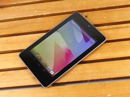 谷歌nexus 7黑色 正面图