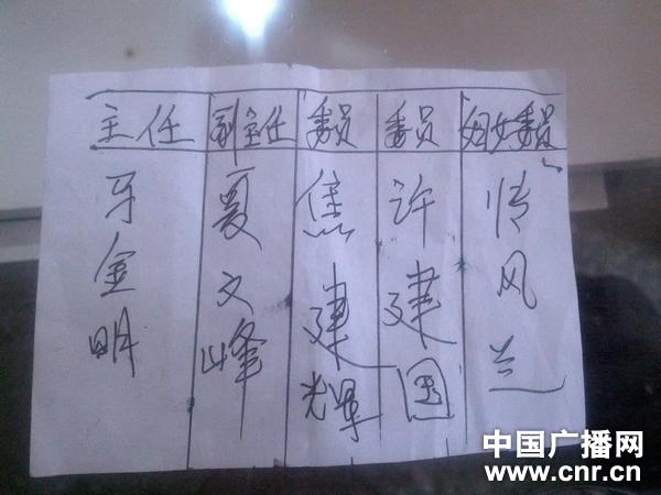 北京村民家中现神秘纸条 疑为村委会选举拉选票