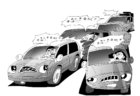 调查显示九成司机开车骂人 谦谦君子可变路怒族