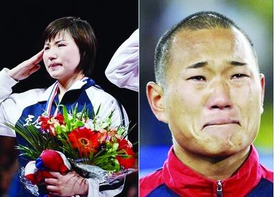 朝鲜乒球美女领奖台泪流满面 表情似郑大世(图)