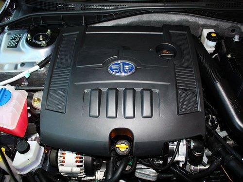 一汽奔腾 奔腾b50 1.6l mt 发动机主体特写