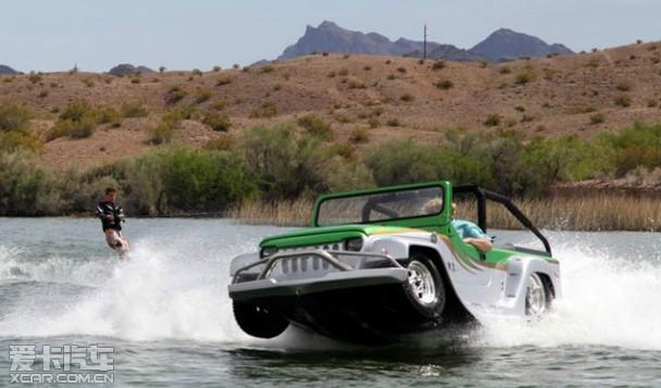最快水陆两栖车美洲豹上市 约合82万元