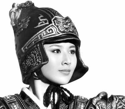 侯梦瑶饰演的花木兰