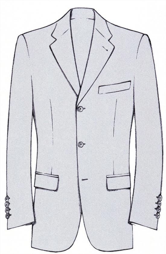 西装定制:你应该知道之四大版型(组图)