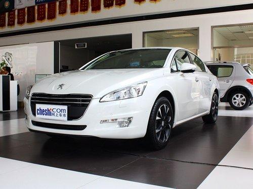 东风标致 2.3L 自动 车辆左前45度视角