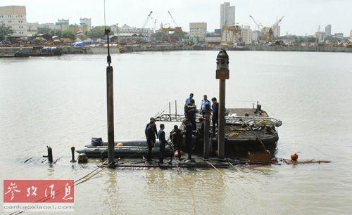 ӡ�Ⱥ���ǱˮԱվ����ը����ûˮ�еġ���������ɳ�ˡ���Ǳͧ��ָ�����ϣ�ִ���Ѿ�����