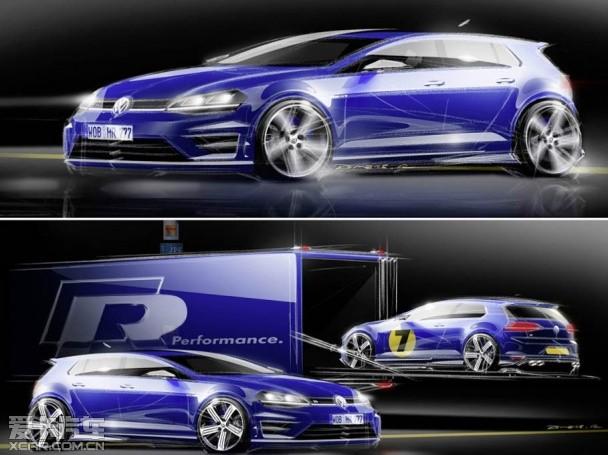 全新高尔夫R 官图