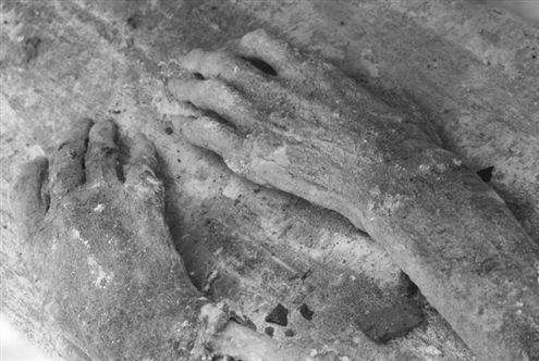 意外挖出了一个疑似清末的夫妻合葬墓,而男尸竟然肉身不腐