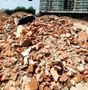 长江江滩现百米垃圾带建筑公司偷倒遭查处(图)