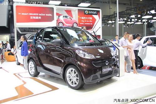 2013成都车展 Smart推巧克力版Fortwo