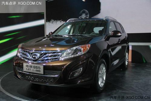 2013成都车展 传祺GS5新车13.98万起售