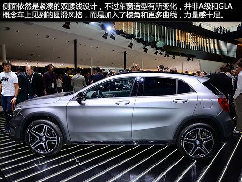 延续概念版设计 车展实拍奔驰GLA量产版