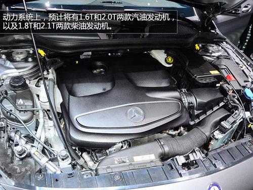 延续概念版设计 车展实拍奔驰GLA量产版