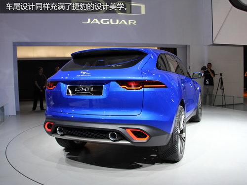 捷豹C-X17亮相法兰克福 四座/全景天窗