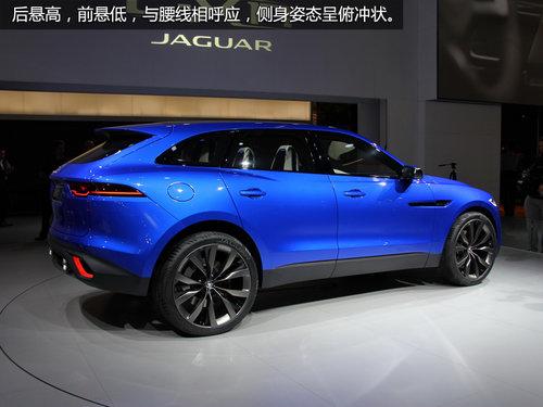 捷豹C-X17亮相法兰克福 四座/全景天窗