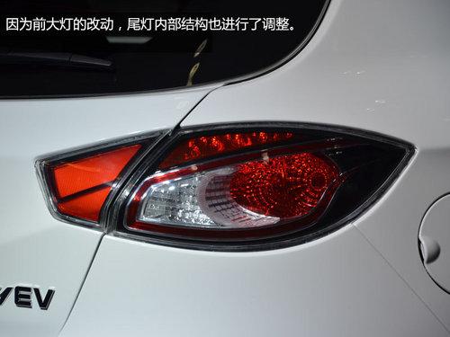 外观内饰小改 一汽欧朗两厢电动版实拍