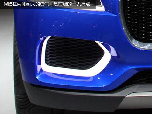 捷豹C-X17亮相法兰克福 四座/全景天窗