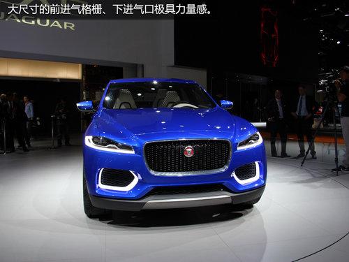 捷豹C-X17亮相法兰克福 四座/全景天窗