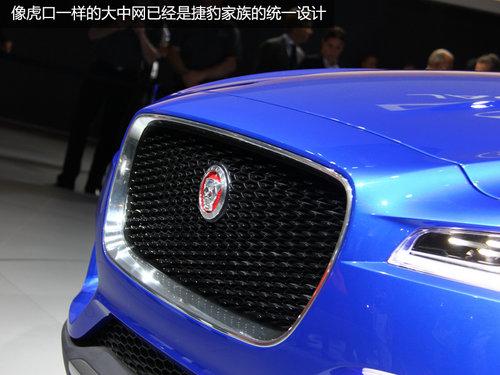 捷豹C-X17亮相法兰克福 四座/全景天窗