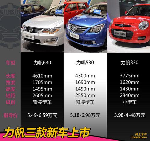 力帆330/530/630新车学堂 售价X.XX万起
