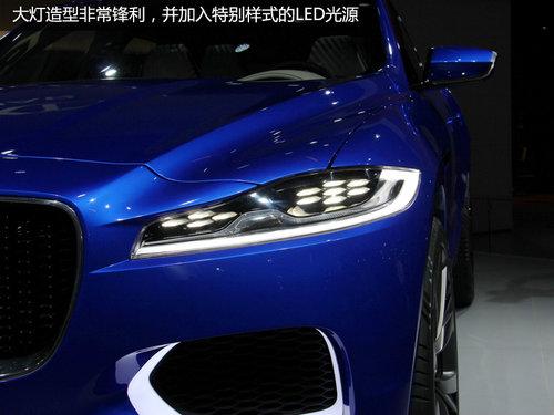 捷豹C-X17亮相法兰克福 四座/全景天窗