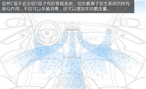 向老大哥看齐 奔驰全新C级内饰官图公布