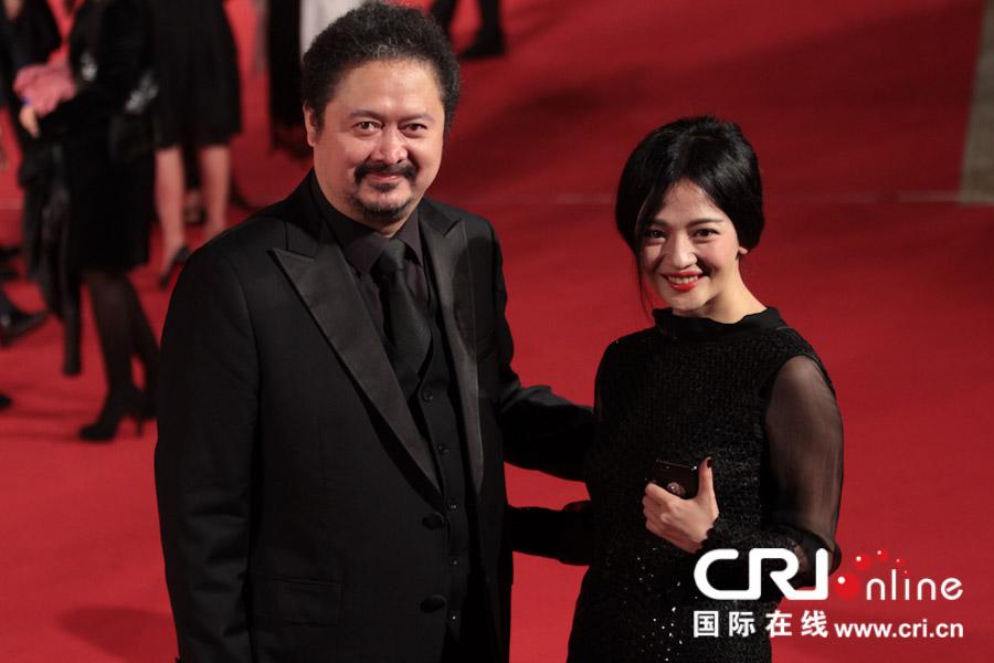 导演张元任罗马电影节评委 亮相红毯仪式(图)