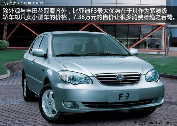 比亚迪比亚迪比亚迪F32005款 1.6L 经济型