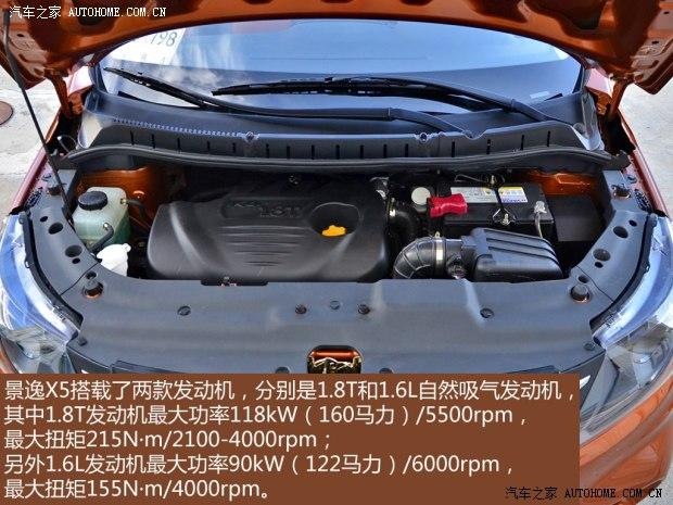 东风风行东风风行景逸X52013款 1.8T 尊享型