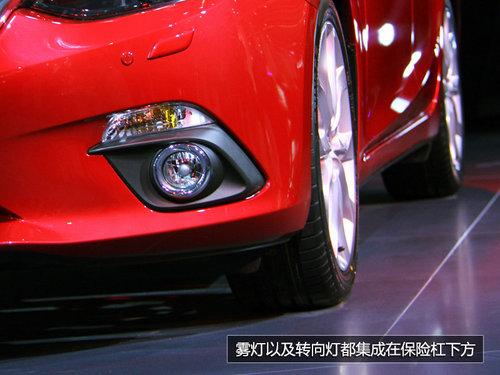 法兰克福车展实拍全新马自达3