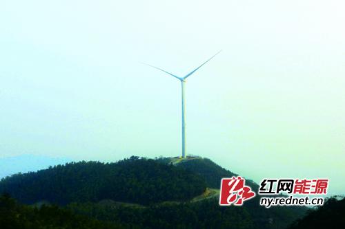 桃花山风电项目。