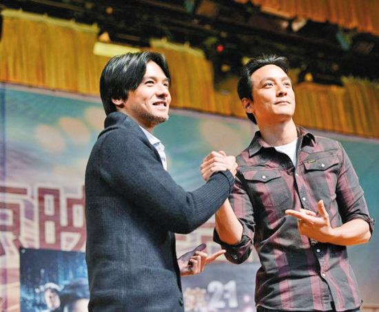 冯德伦,吴彦祖再度合作拍电影 或演同性情侣(图)