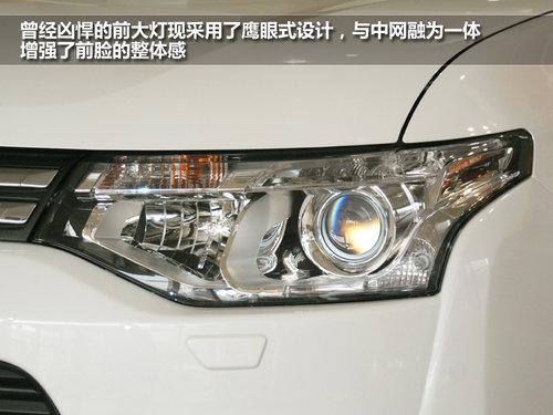 三菱全新欧蓝德新车到店实拍 隔世之感