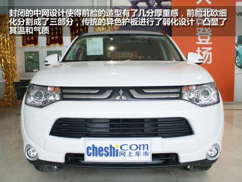 三菱全新欧蓝德新车到店实拍 隔世之感