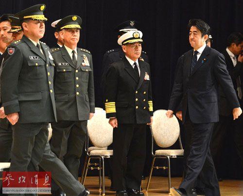 ����ͼƬ��1��20�գ����ձ���������ʡ���ձ����ల������(��һ)��ϯ��ʽ����������ʽ�ϳƣ������ꡰ�ձ��ܱߵİ�ȫ���ϻ��������Ͼ�����Ϊ�˽��޸ġ������ƻ���١��͡����ڷ������������ƻ�������һ����ǿ����ͬ�ˡ��»��������ƽ��