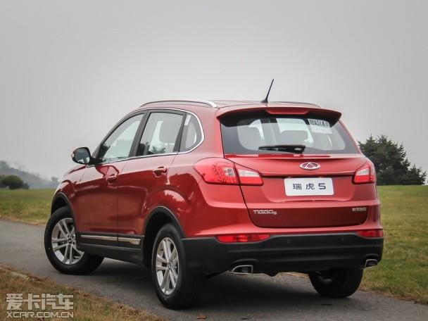 奇瑞瑞虎5正式上市 售9.39万-15.09万元